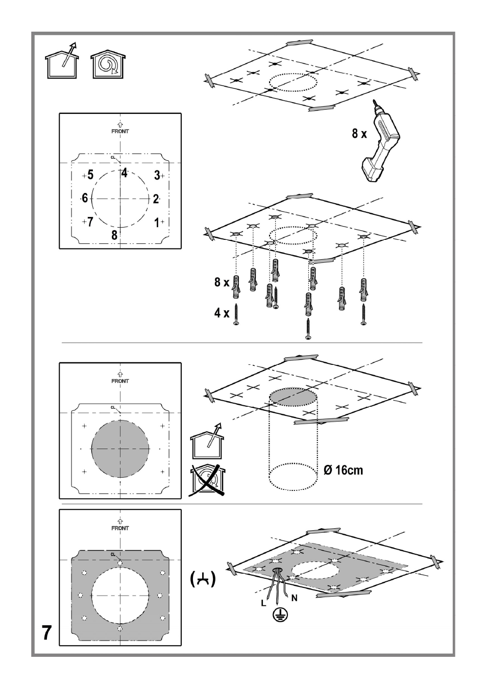 ELICA YE User Manual | Page 8 / 136