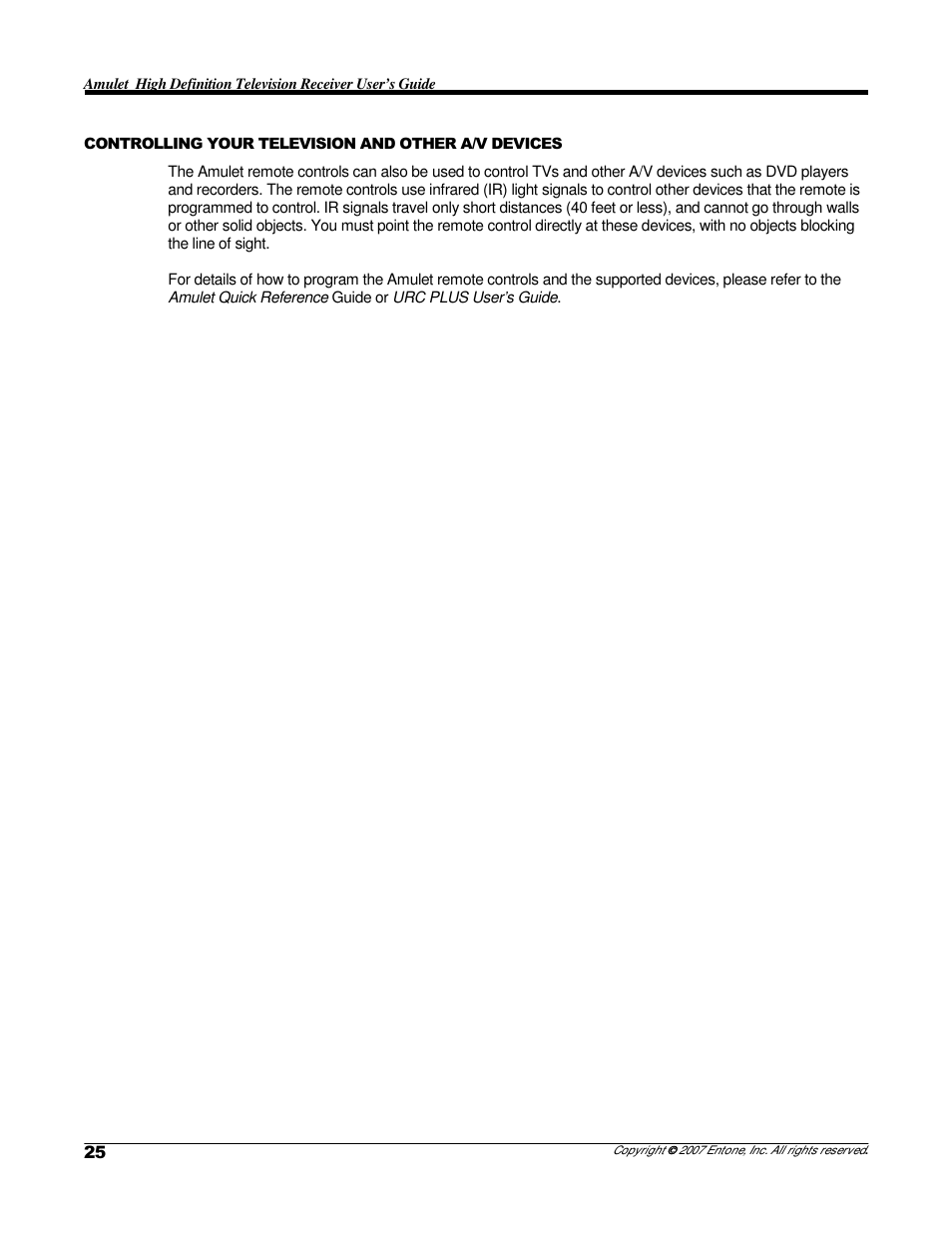 Entone Amulet 200 (D1) User Manual | Page 27 / 40