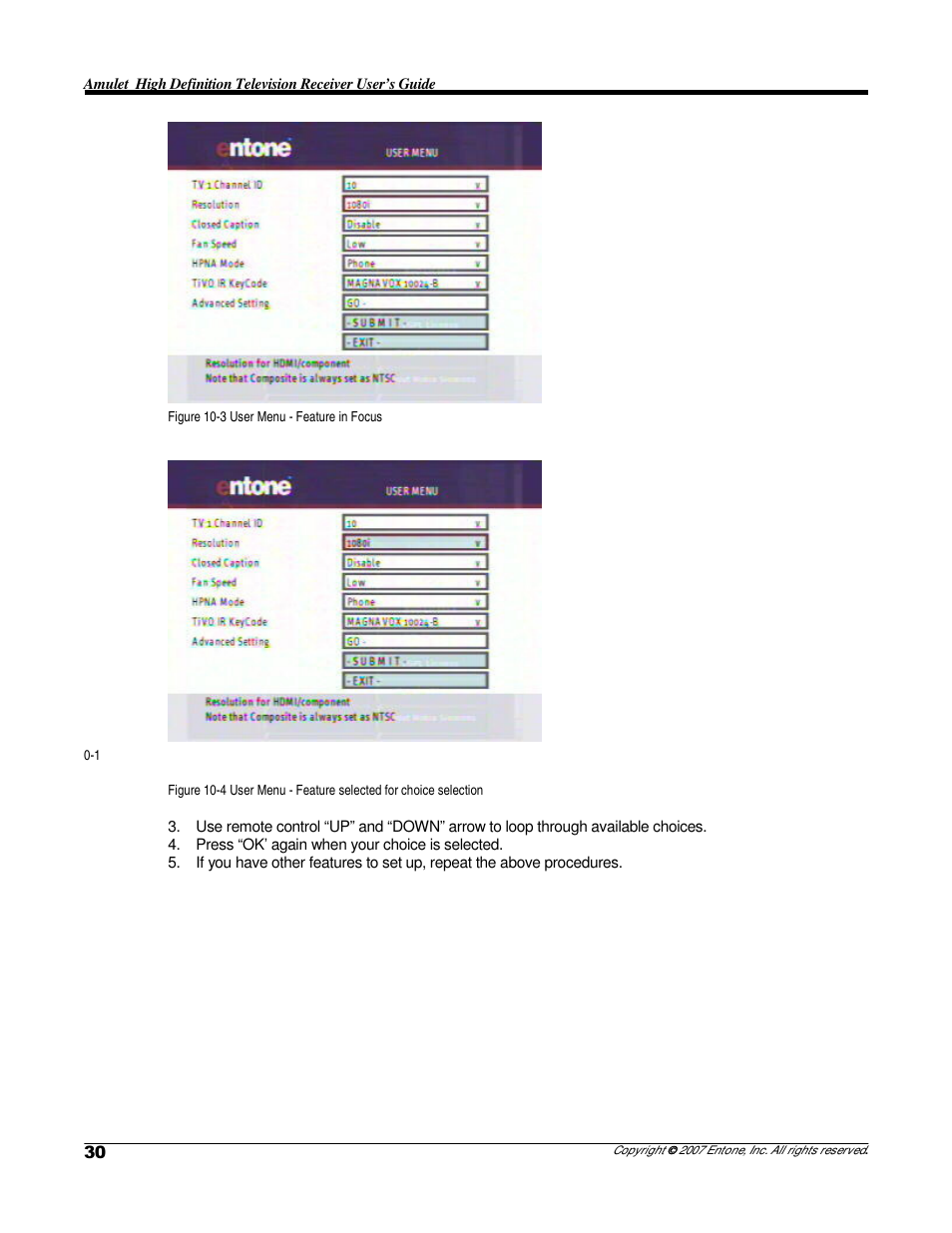 Entone Amulet 200 (D1) User Manual | Page 32 / 40