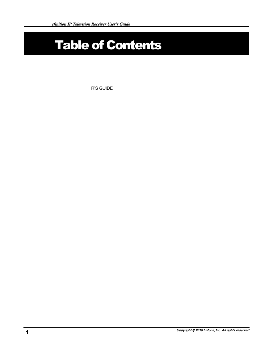 Entone Amulet 300 (F1) User Manual | Page 3 / 28