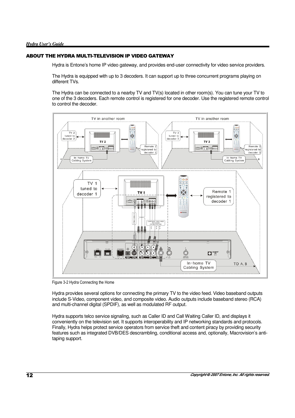 Entone Hydra II User Manual | Page 14 / 44