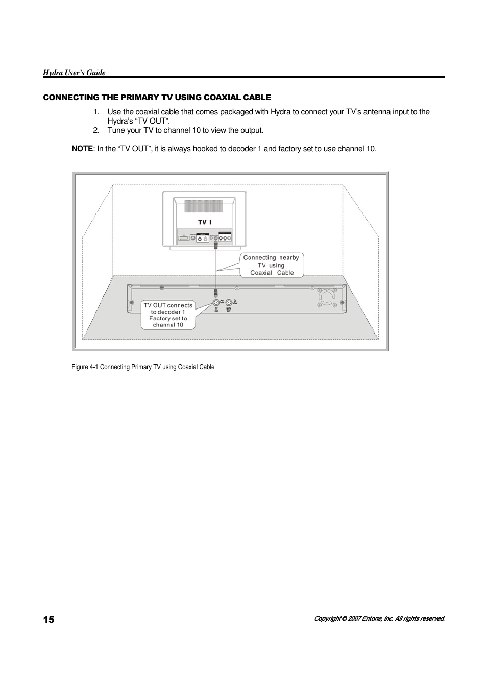 Entone Hydra II User Manual | Page 17 / 44