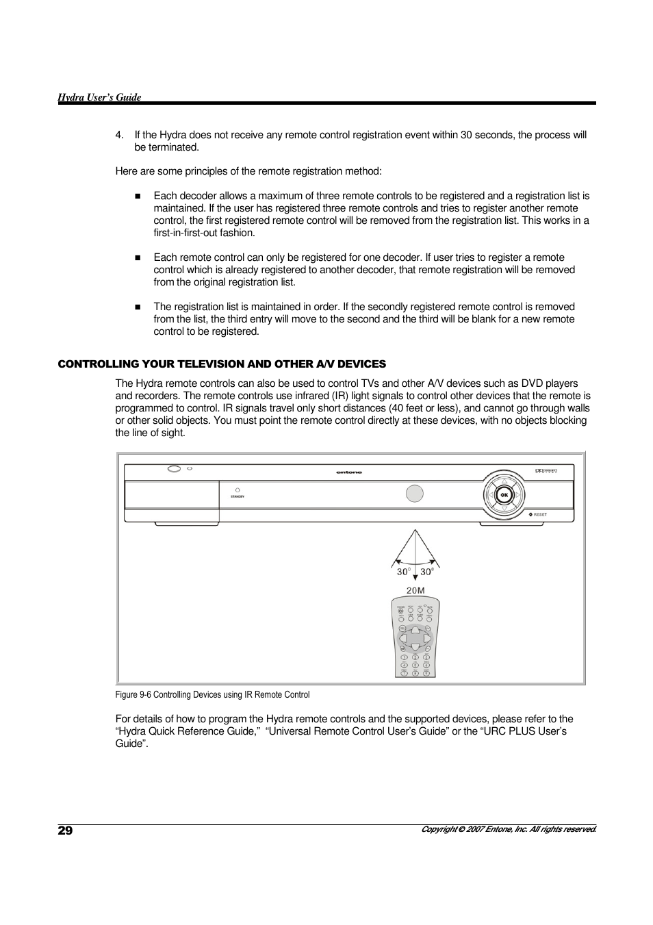 Entone Hydra II User Manual | Page 31 / 44