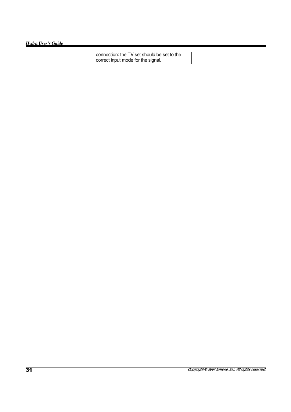 Entone Hydra II User Manual | Page 33 / 44