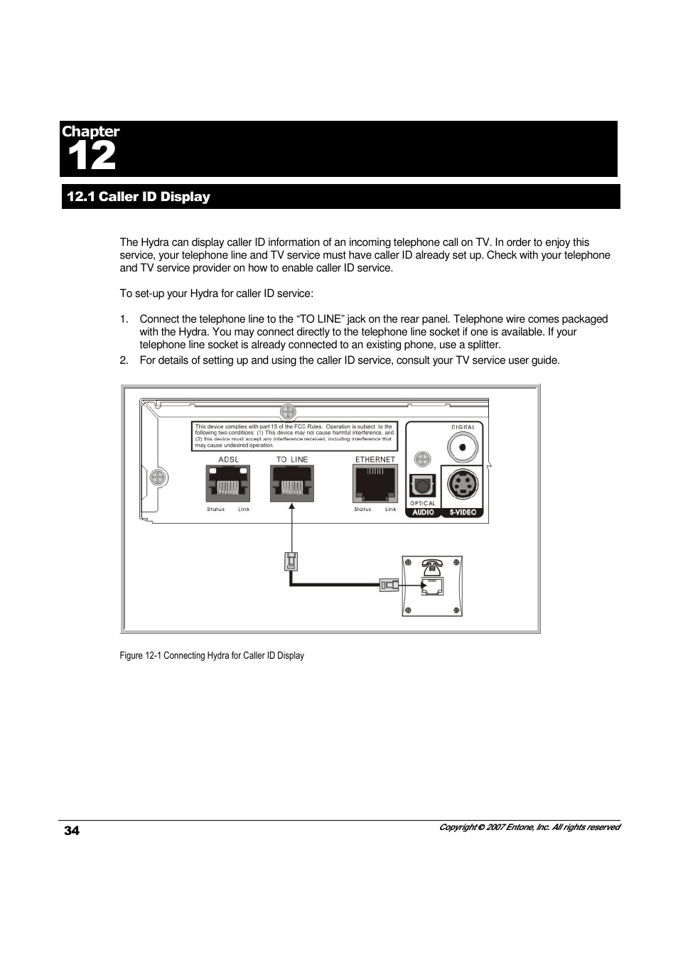 Entone Hydra II User Manual | Page 36 / 44