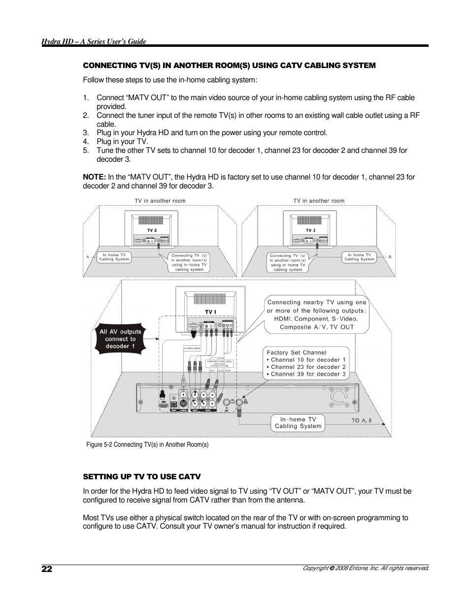 Entone Hydra HD A-Series User Manual | Page 24 / 50