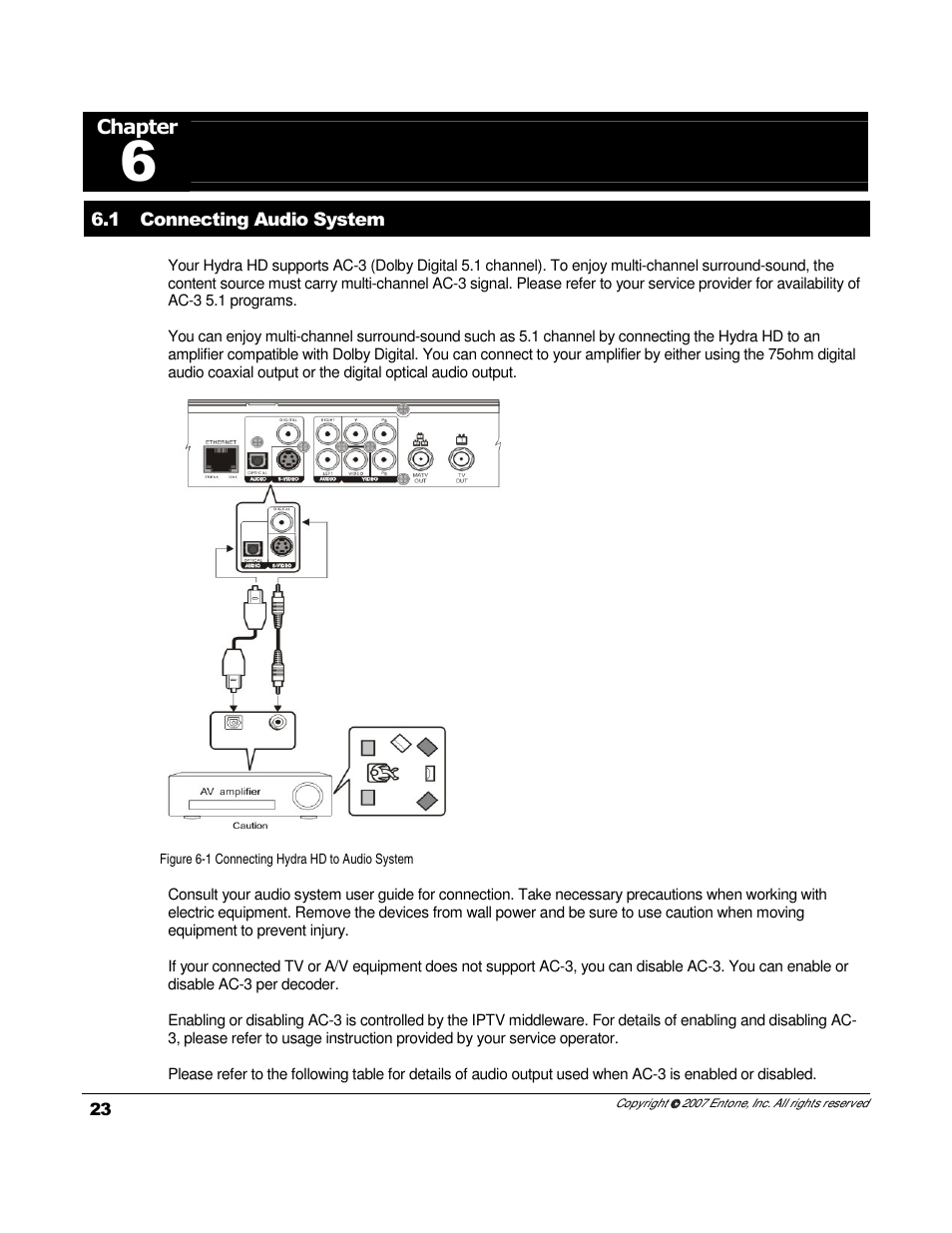 Entone Hydra HD A-Series User Manual | Page 25 / 50