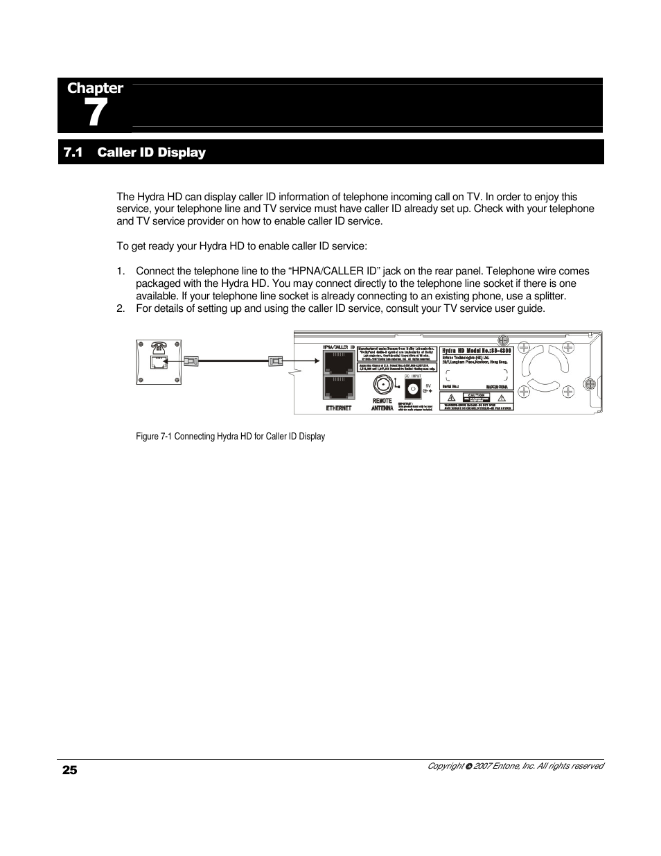 Entone Hydra HD A-Series User Manual | Page 27 / 50