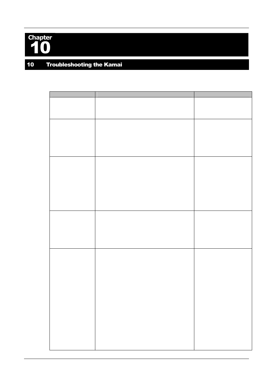 Chapter | Entone Kamai 400 User Manual | Page 26 / 27