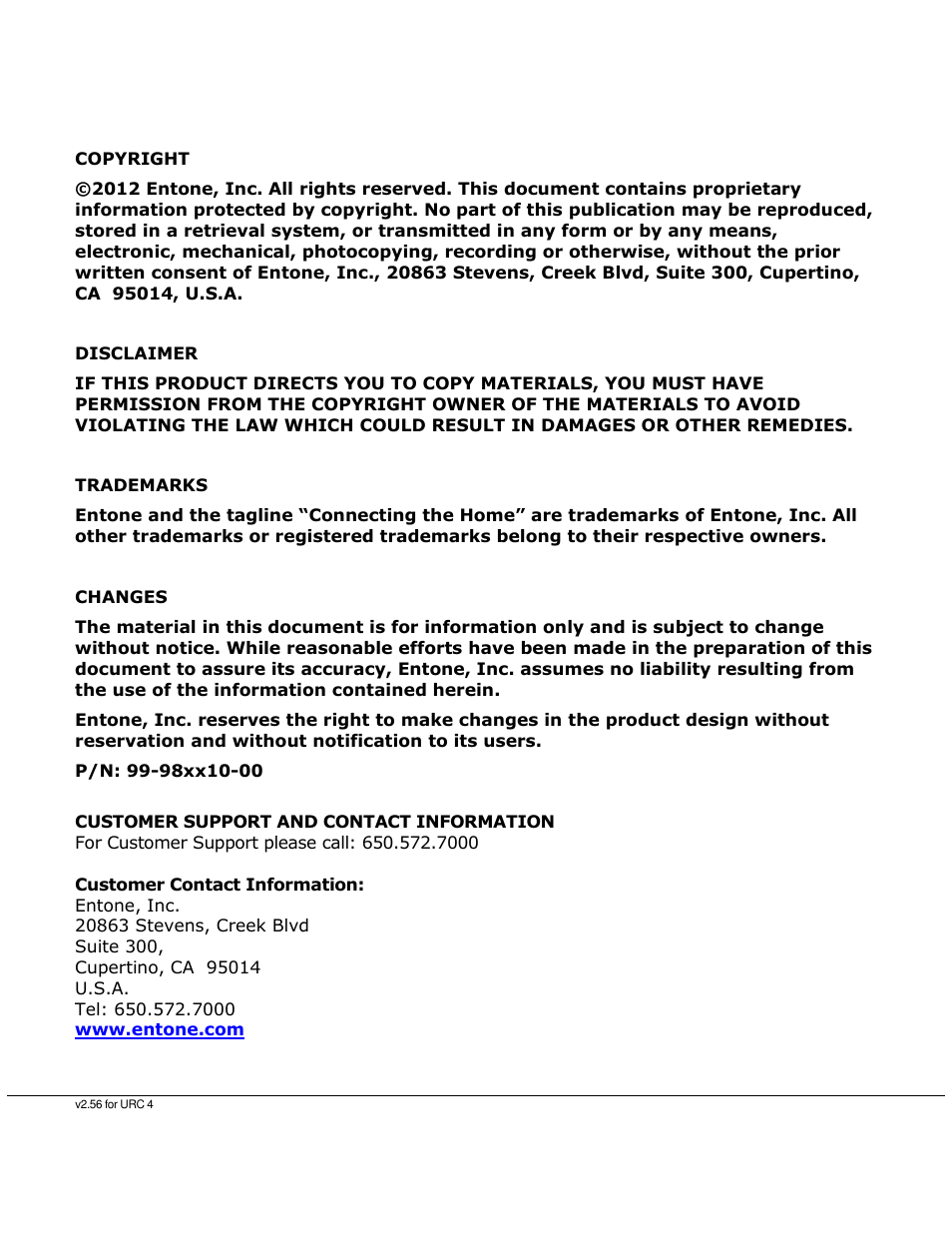 Entone Amulet 300 (F1) User Manual | Page 2 / 26