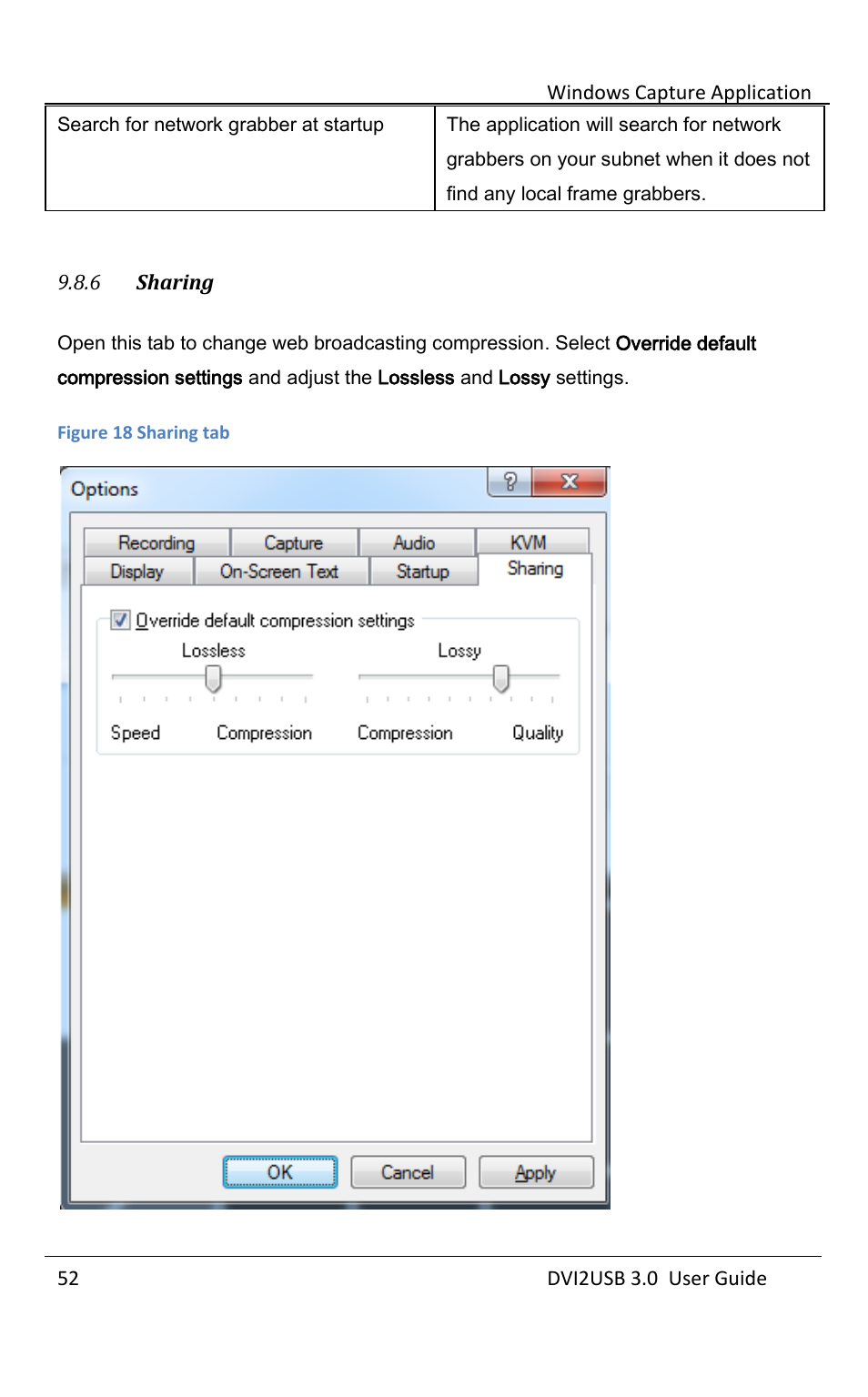 Sharing | Epiphan DVI2USB 3.0 User Manual | Page 57 / 86