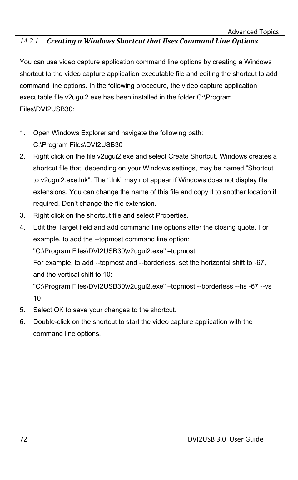 Epiphan DVI2USB 3.0 User Manual | Page 77 / 86