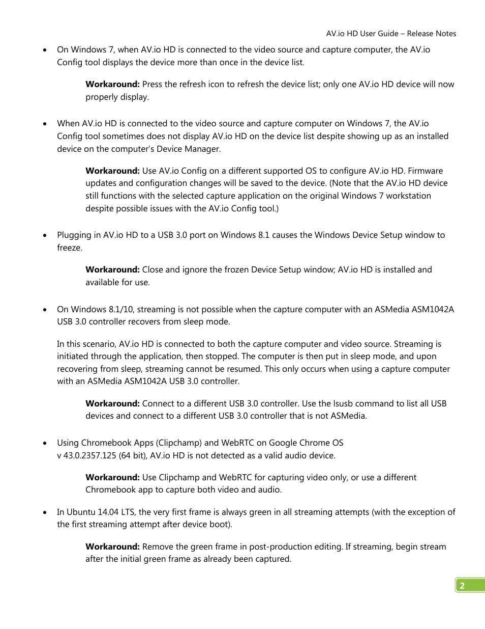 Epiphan AV.io HD User Manual | Page 5 / 27