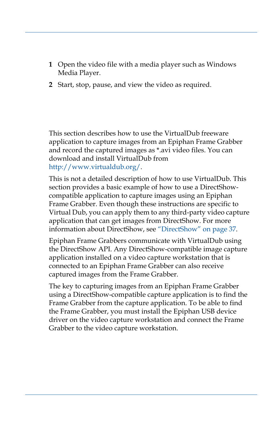 Epiphan VGA2USB Pro User Manual | Page 107 / 166