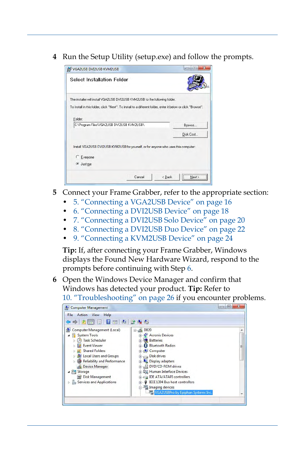 Epiphan VGA2USB Pro User Manual | Page 13 / 166