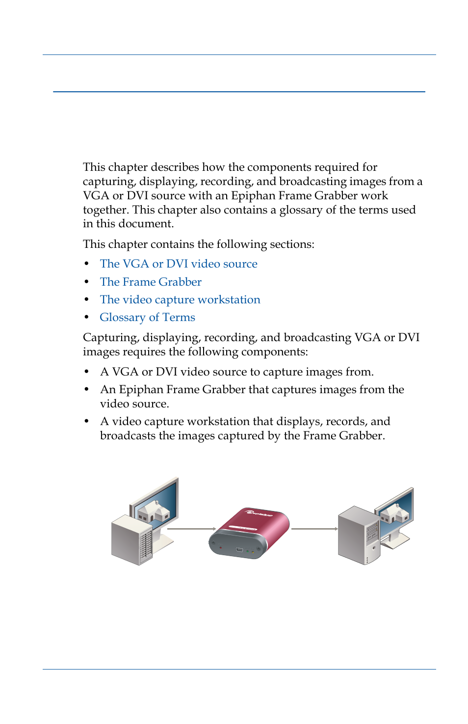 About epiphan frame grabbing technology, About epiphan frame grabbing technology 29 | Epiphan VGA2USB Pro User Manual | Page 29 / 166