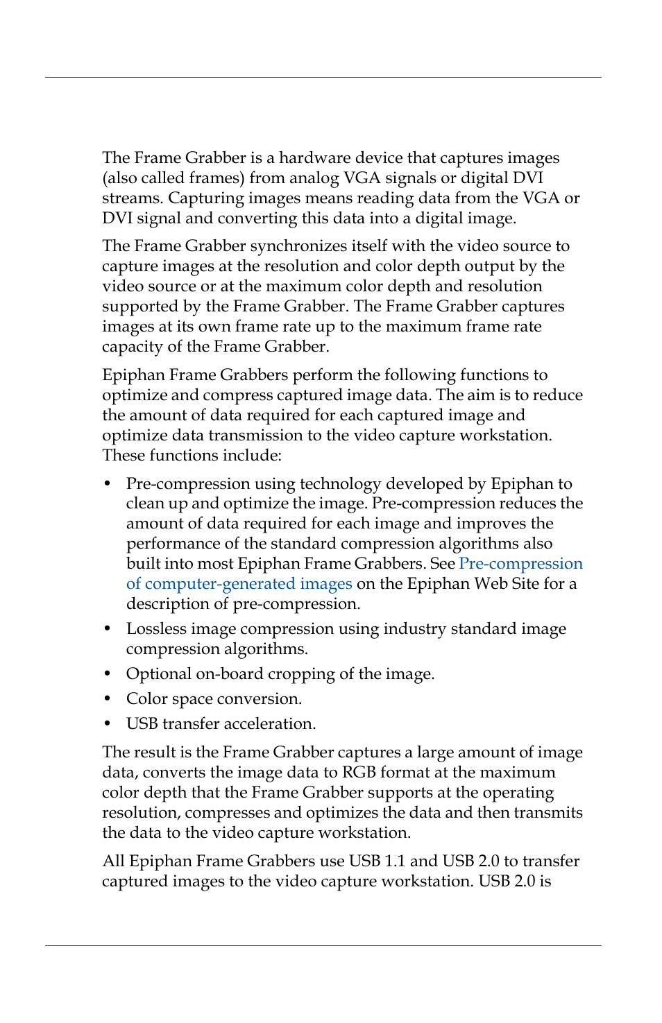 How epiphan frame grabbers operate | Epiphan VGA2USB Pro User Manual | Page 32 / 166