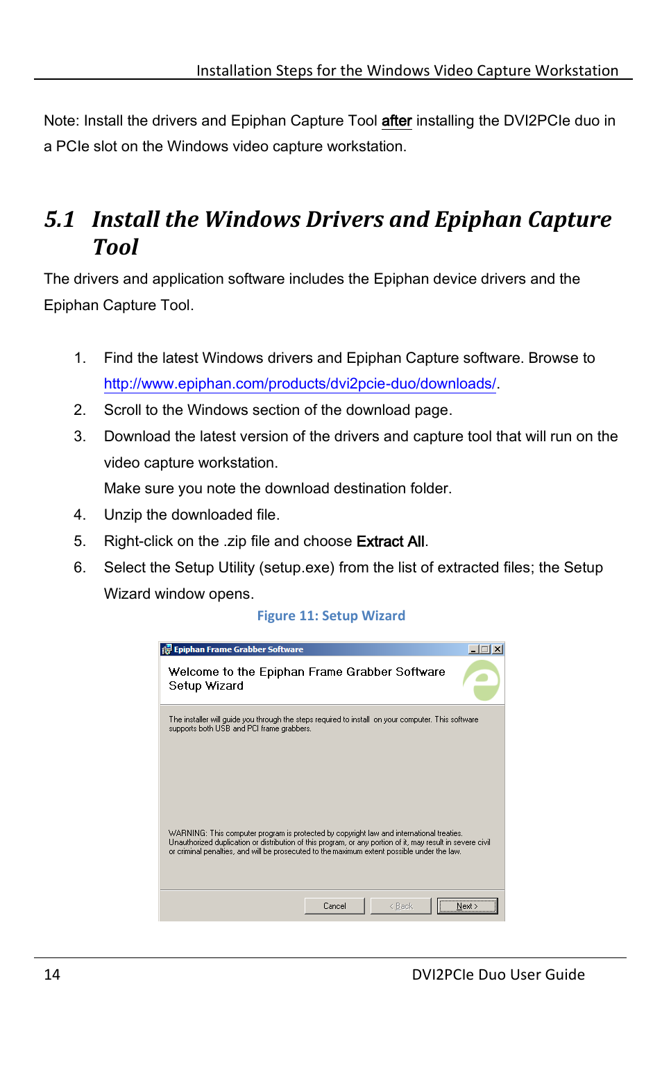 Epiphan DVI2PCIe Duo User Manual | Page 18 / 93