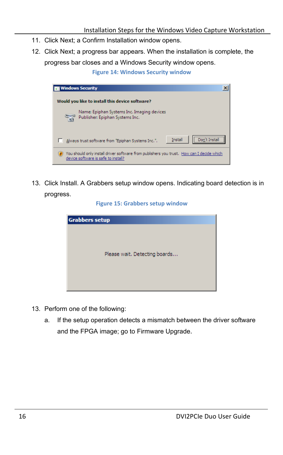 Epiphan DVI2PCIe Duo User Manual | Page 20 / 93