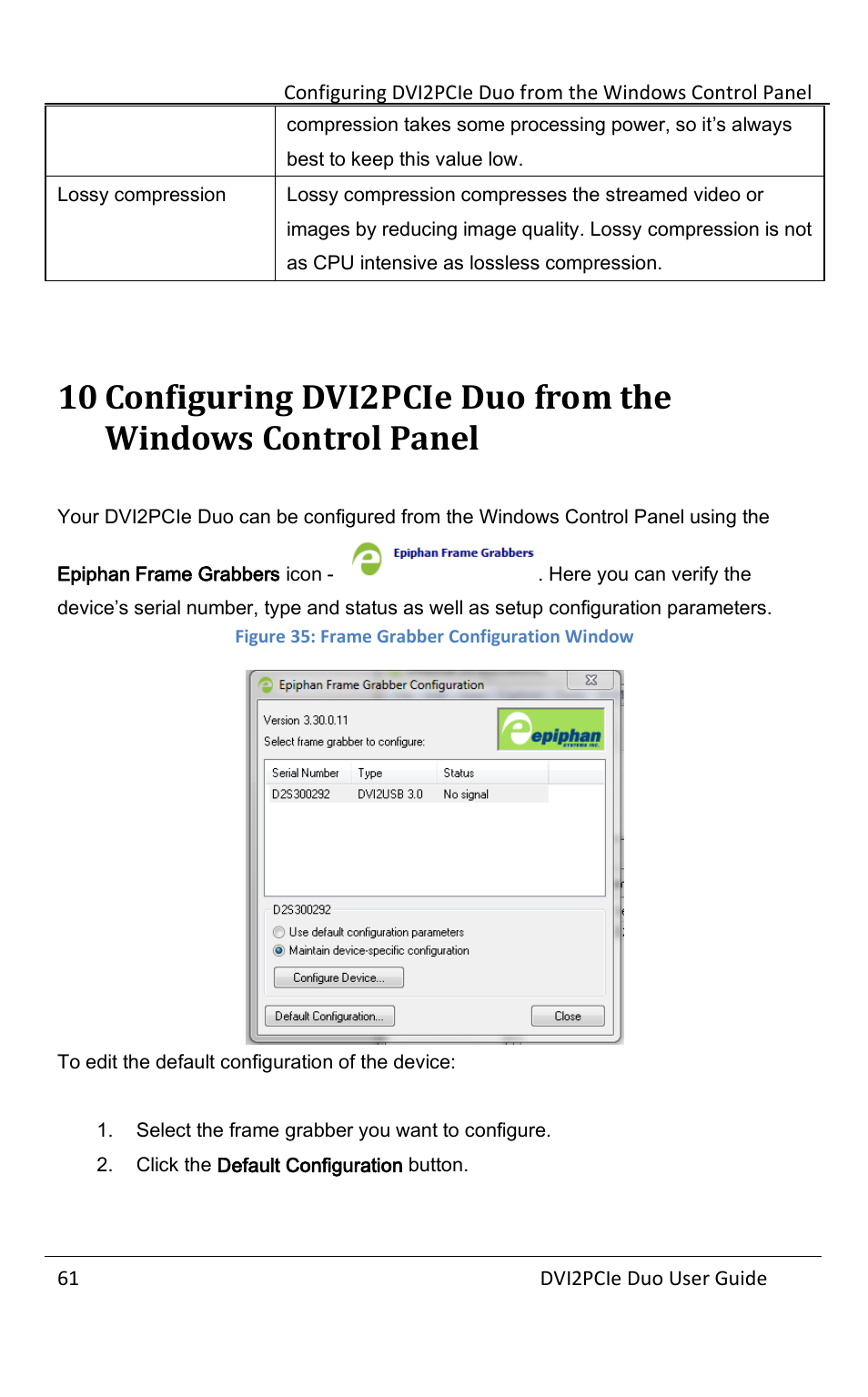 Epiphan DVI2PCIe Duo User Manual | Page 65 / 93