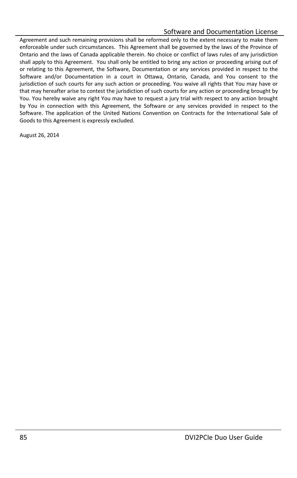 Epiphan DVI2PCIe Duo User Manual | Page 89 / 93