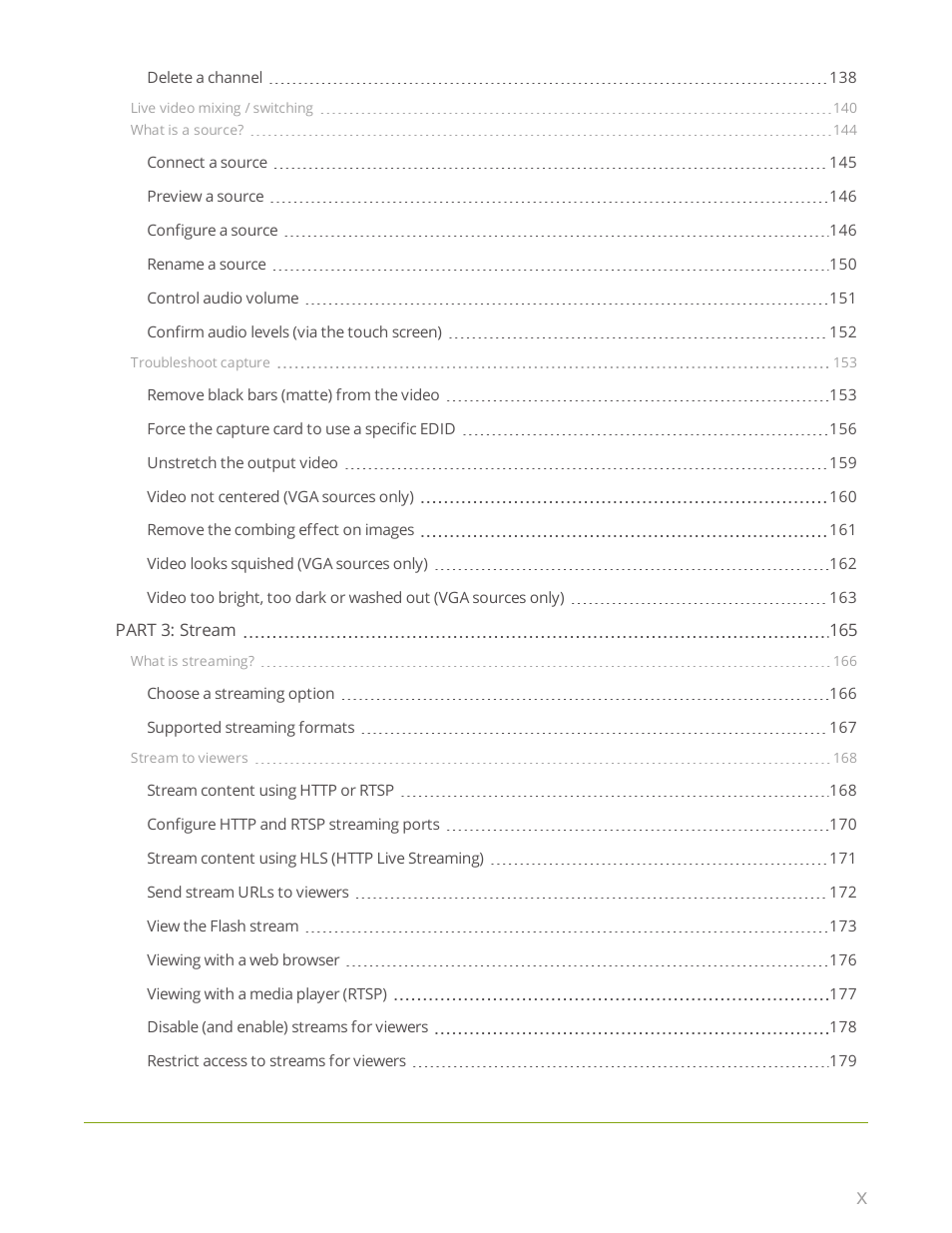 Epiphan Pearl User Manual | Page 10 / 342