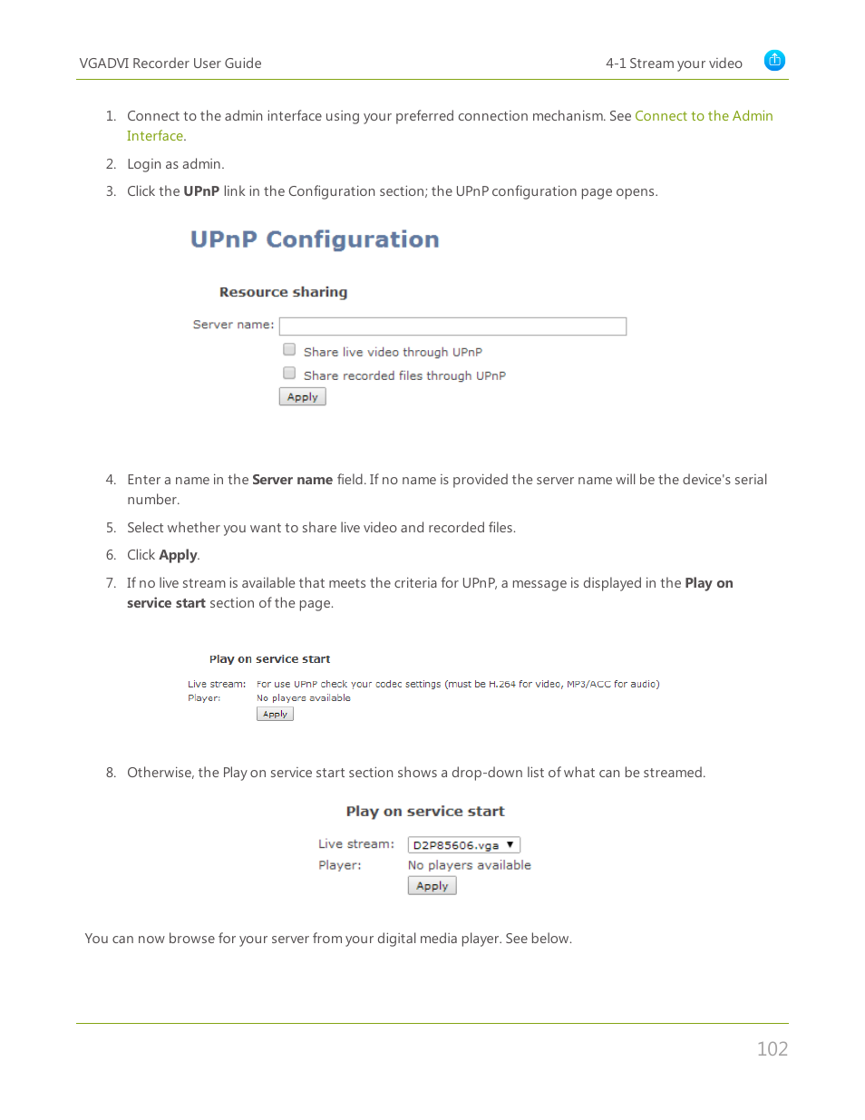 Epiphan VGADVI Recorder User Manual | Page 111 / 209