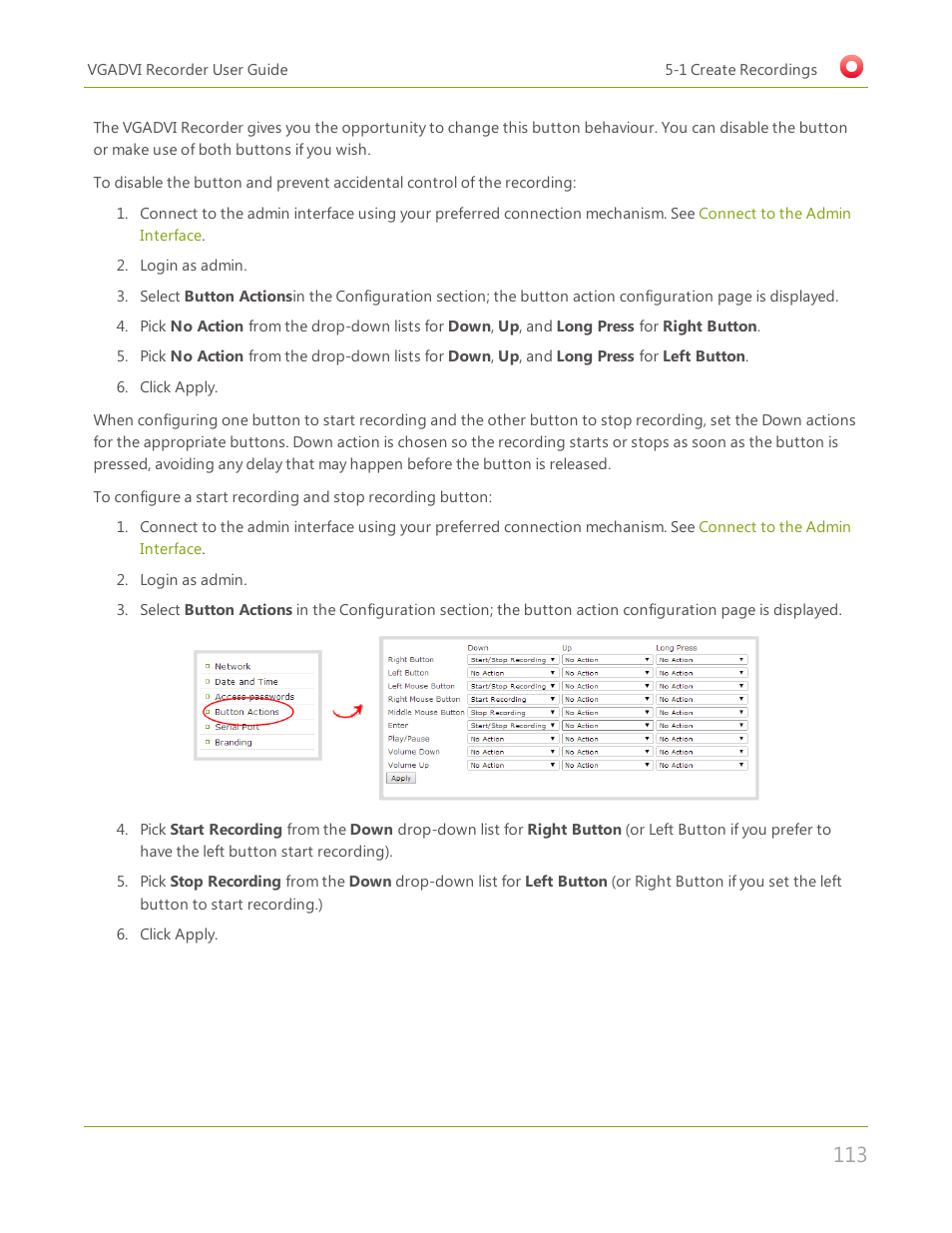 Epiphan VGADVI Recorder User Manual | Page 122 / 209