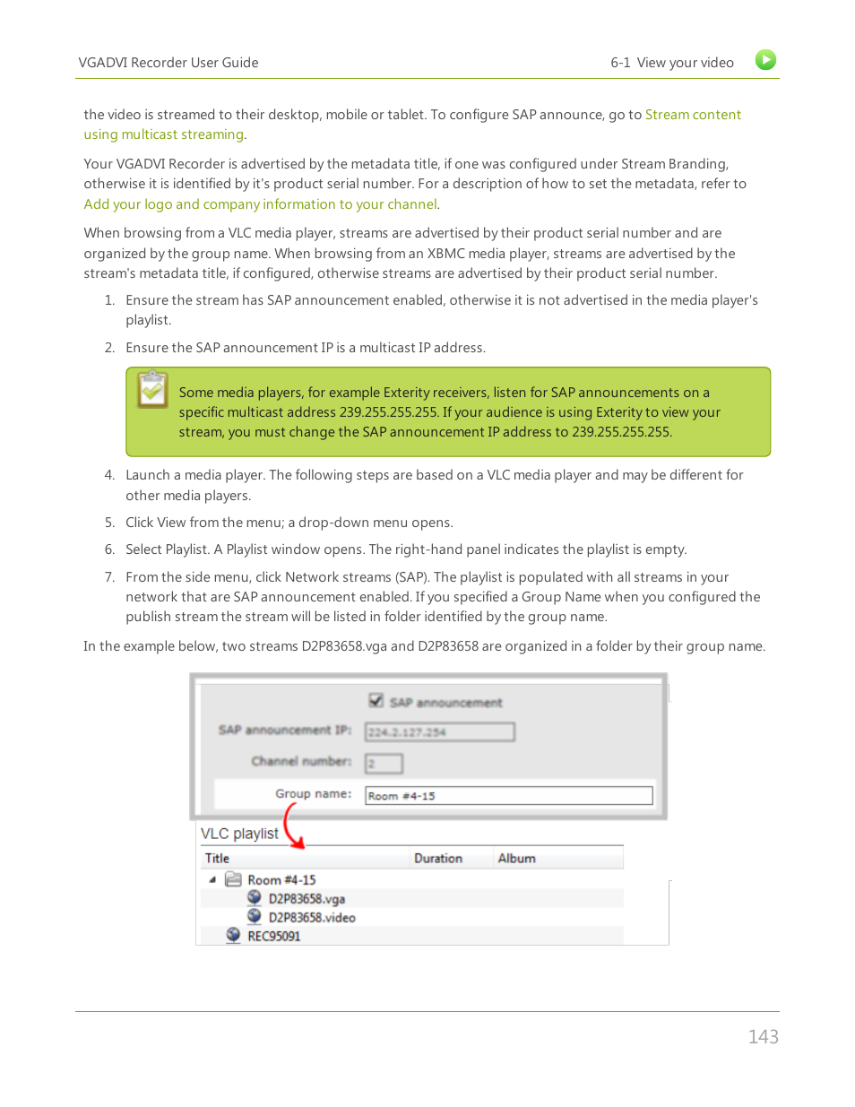 Epiphan VGADVI Recorder User Manual | Page 152 / 209