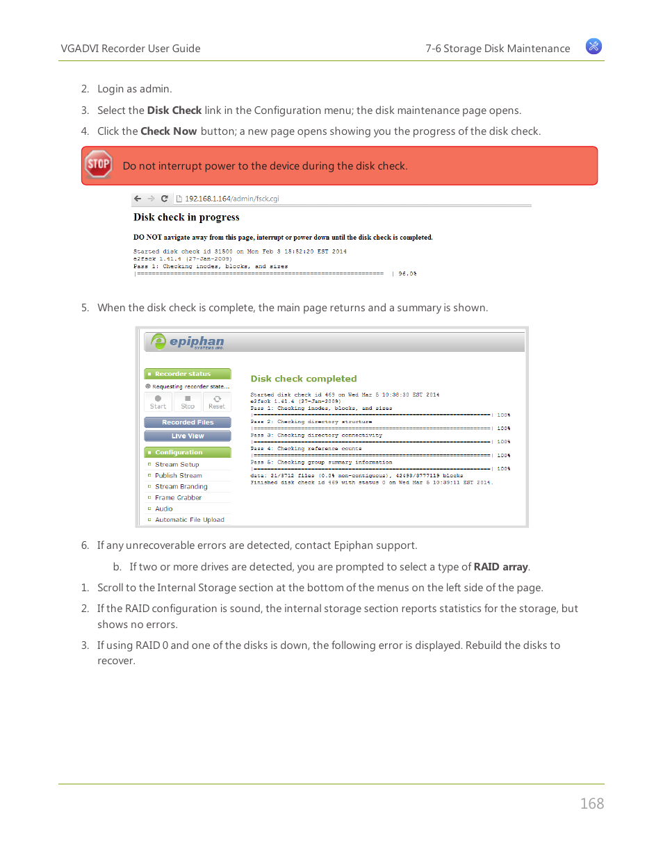 Epiphan VGADVI Recorder User Manual | Page 177 / 209