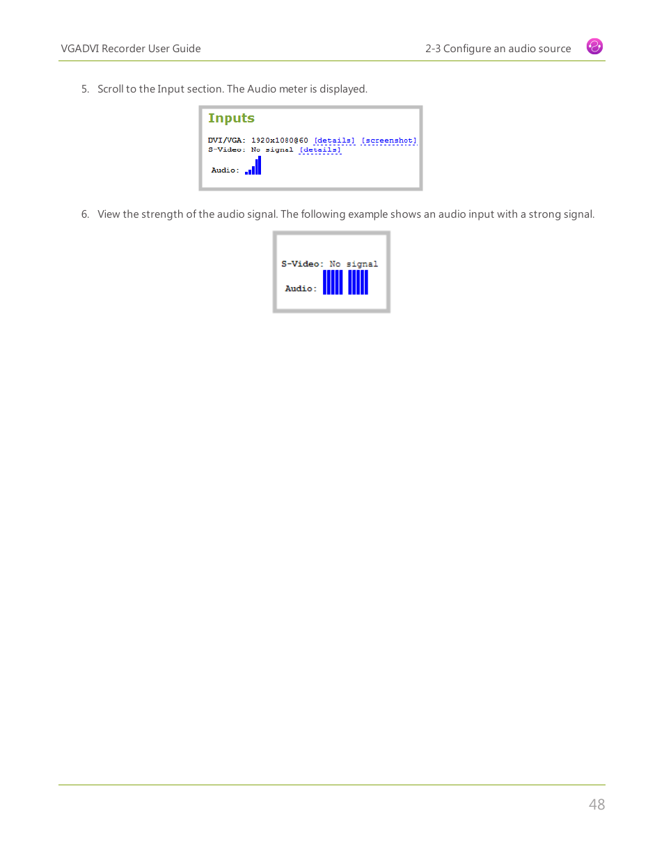 Epiphan VGADVI Recorder User Manual | Page 57 / 209
