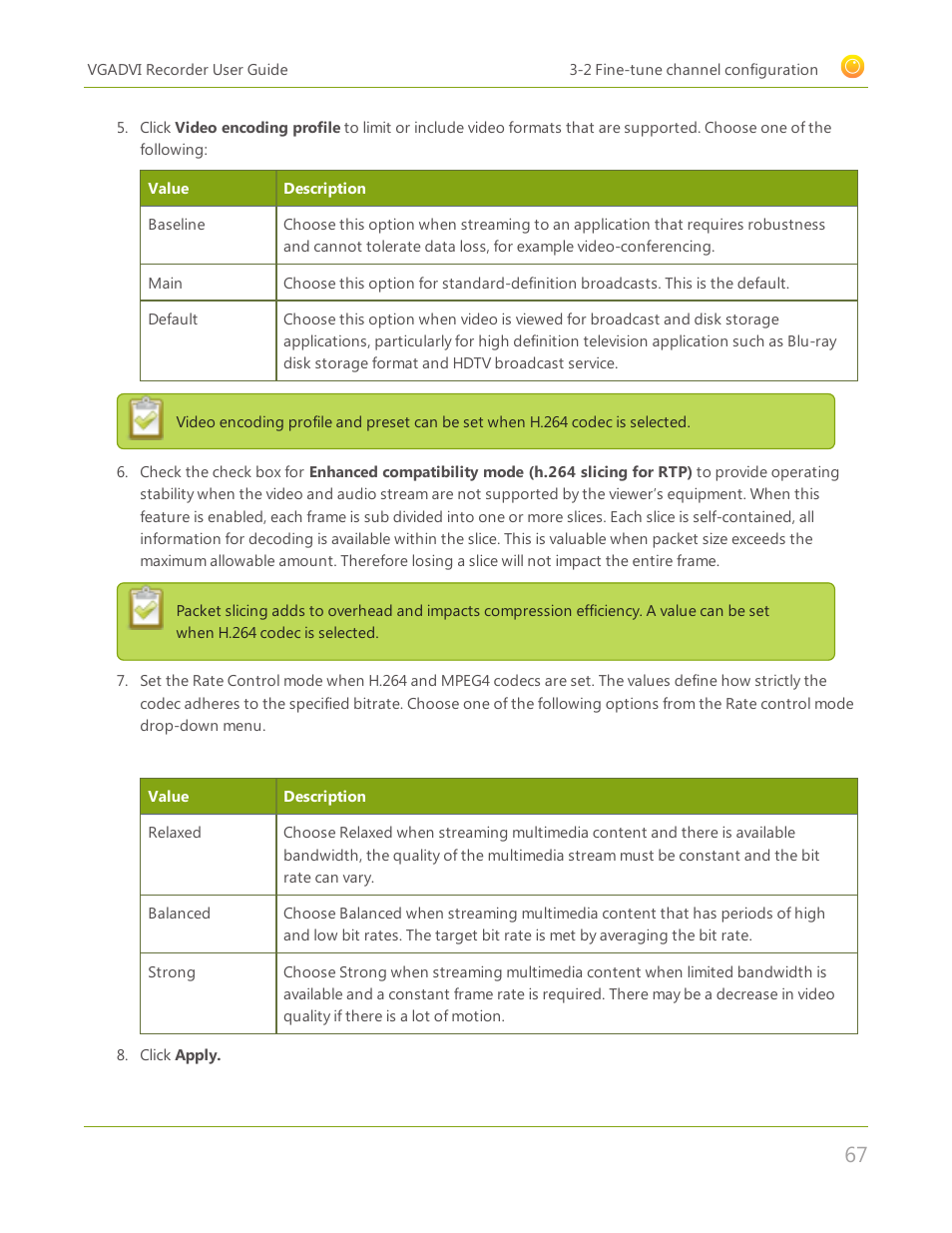 Epiphan VGADVI Recorder User Manual | Page 76 / 209