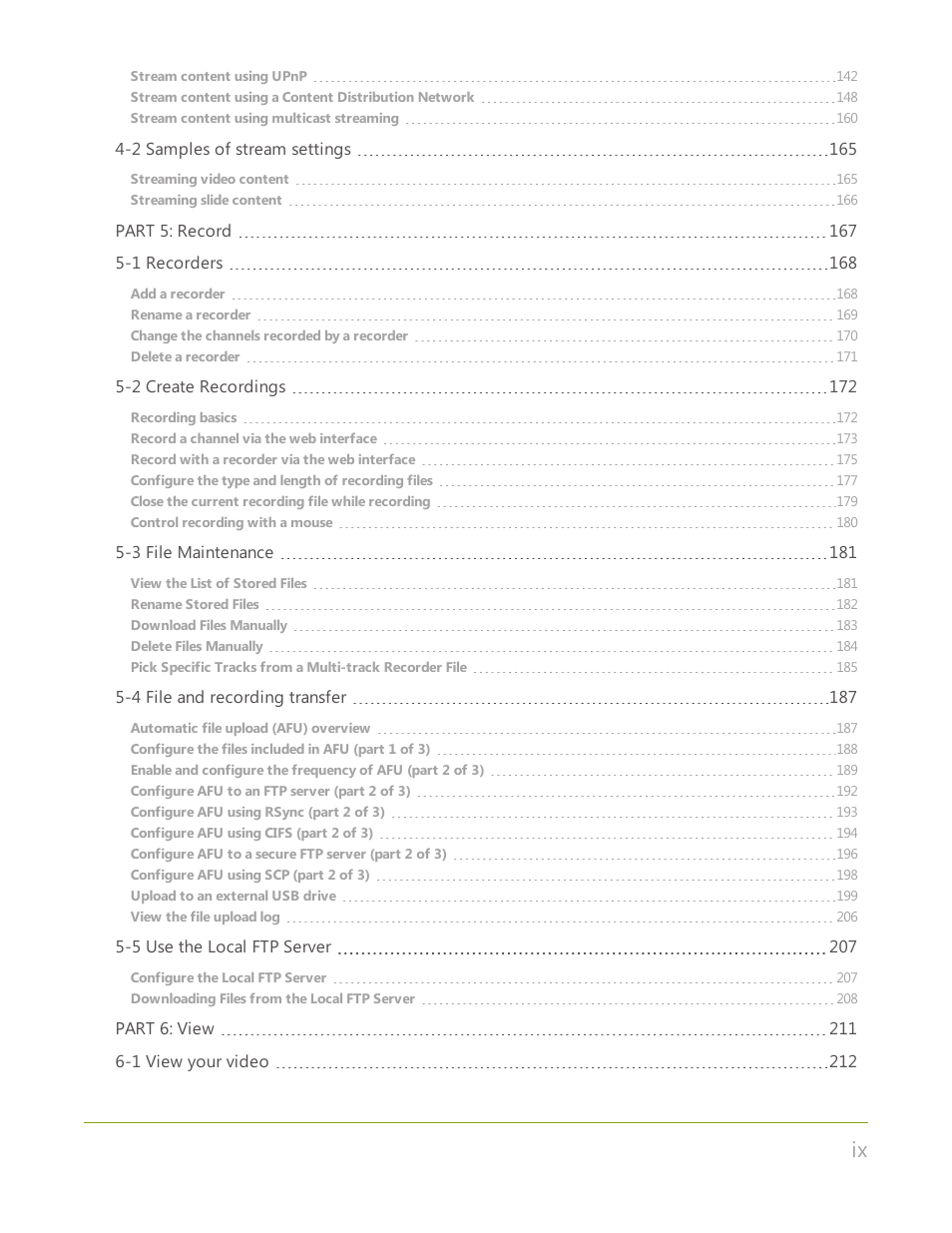 Epiphan Networked VGA Grid User Manual | Page 10 / 306