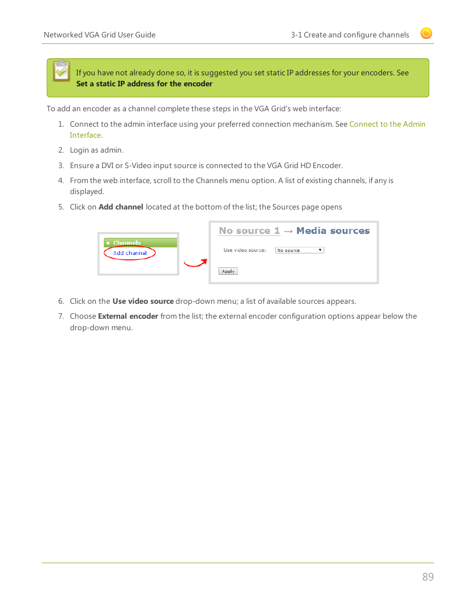 Epiphan Networked VGA Grid User Manual | Page 101 / 306