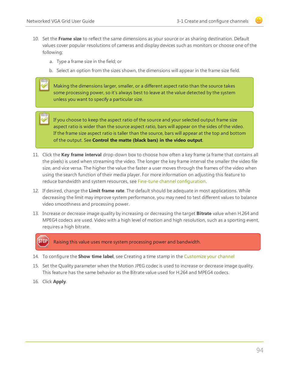 Epiphan Networked VGA Grid User Manual | Page 106 / 306