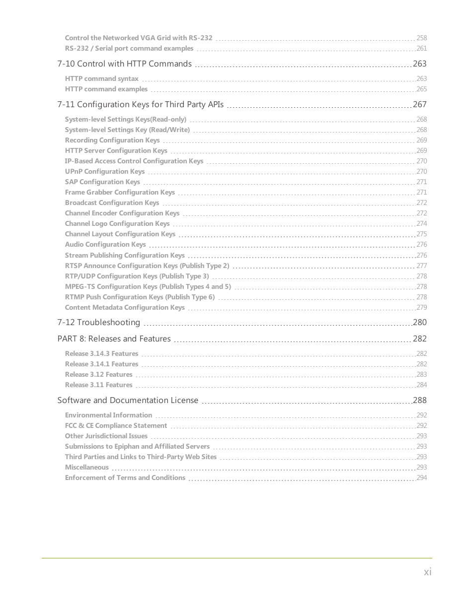 Epiphan Networked VGA Grid User Manual | Page 12 / 306