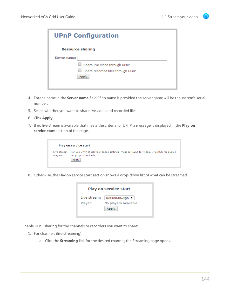 Epiphan Networked VGA Grid User Manual | Page 156 / 306