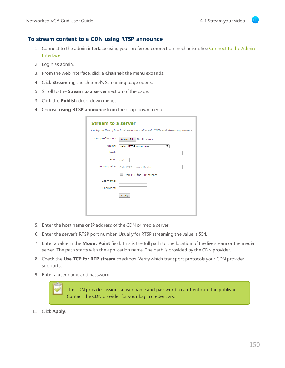 Epiphan Networked VGA Grid User Manual | Page 162 / 306