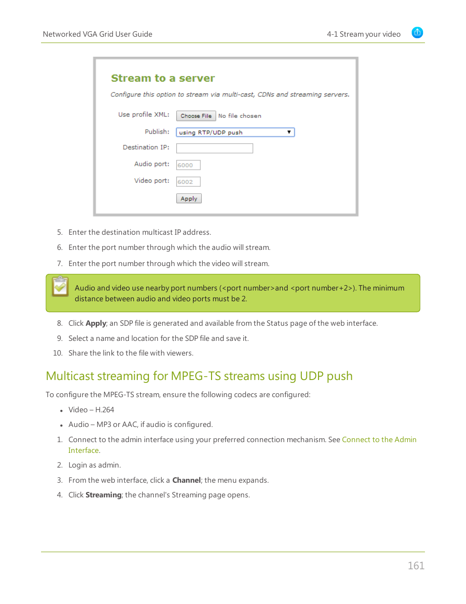 Epiphan Networked VGA Grid User Manual | Page 173 / 306