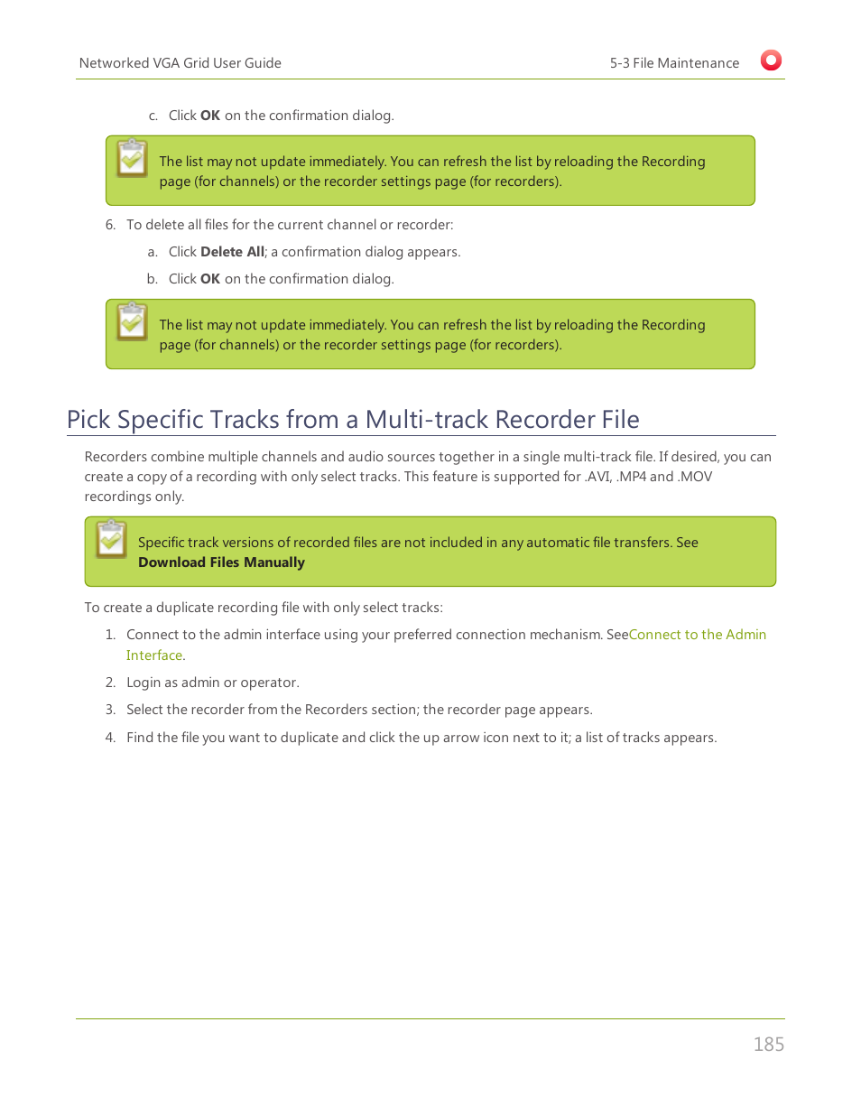 Epiphan Networked VGA Grid User Manual | Page 197 / 306