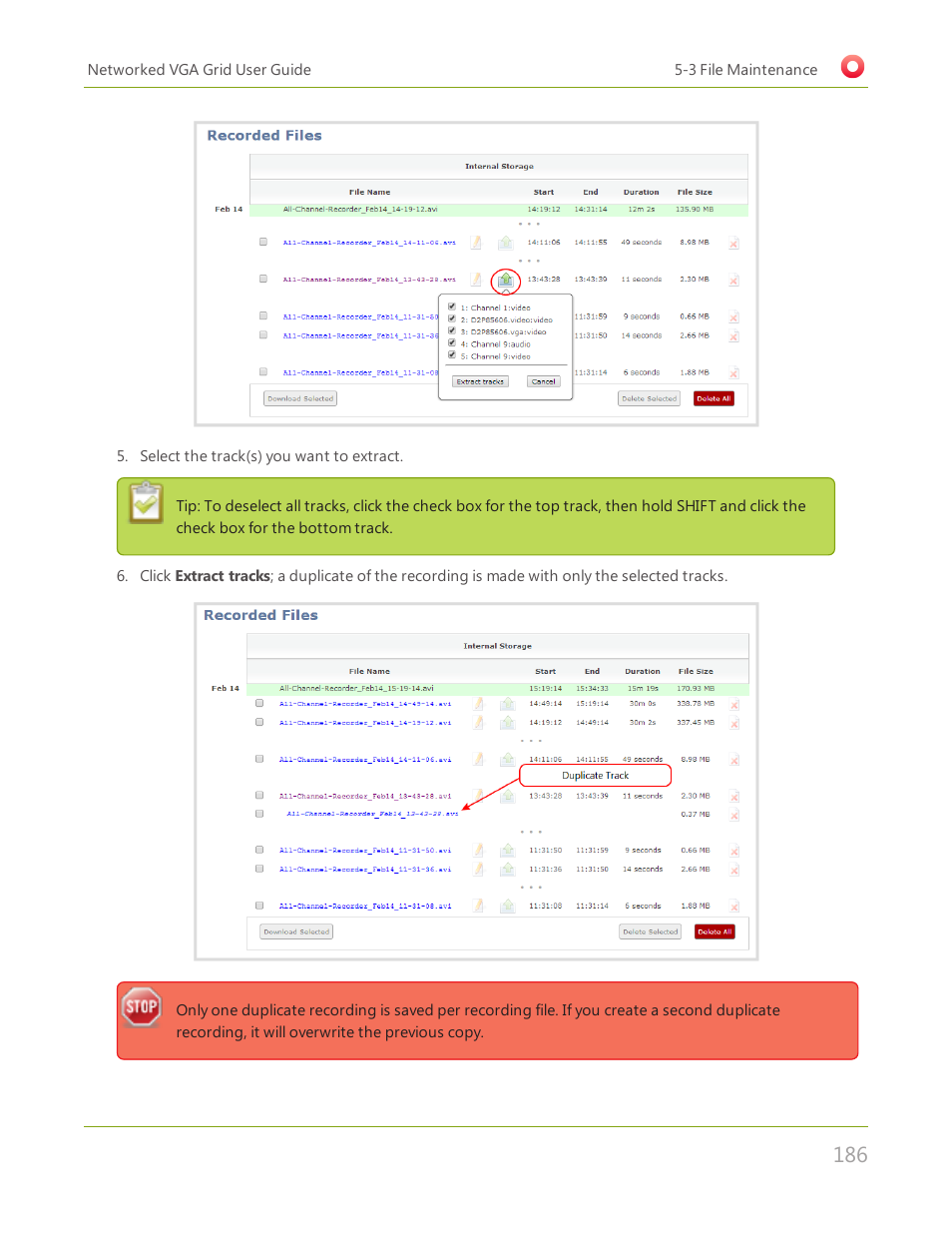 Epiphan Networked VGA Grid User Manual | Page 198 / 306