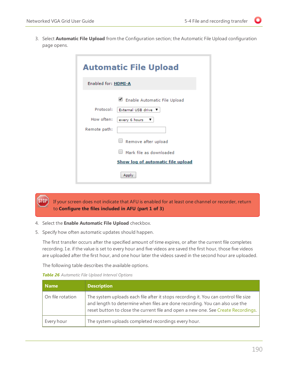 Epiphan Networked VGA Grid User Manual | Page 202 / 306