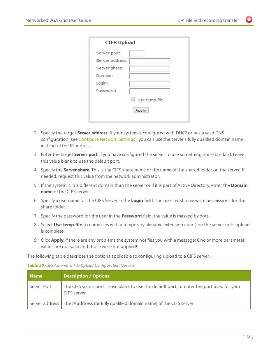 Epiphan Networked VGA Grid User Manual | Page 207 / 306