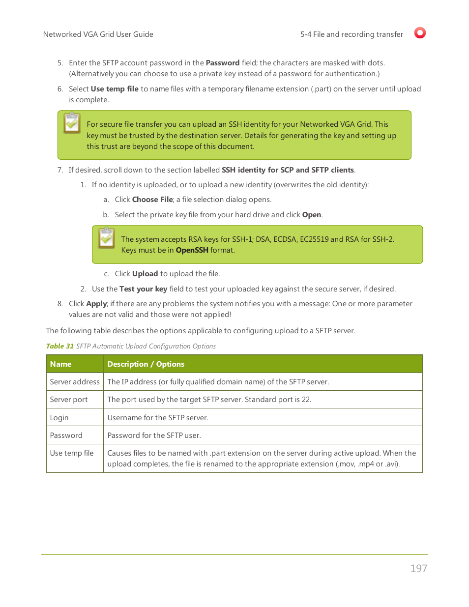 Epiphan Networked VGA Grid User Manual | Page 209 / 306