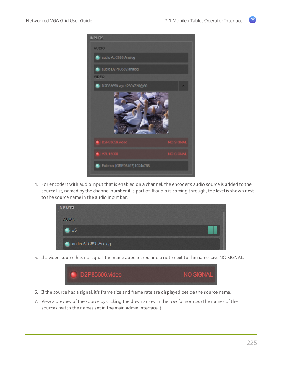 Epiphan Networked VGA Grid User Manual | Page 237 / 306