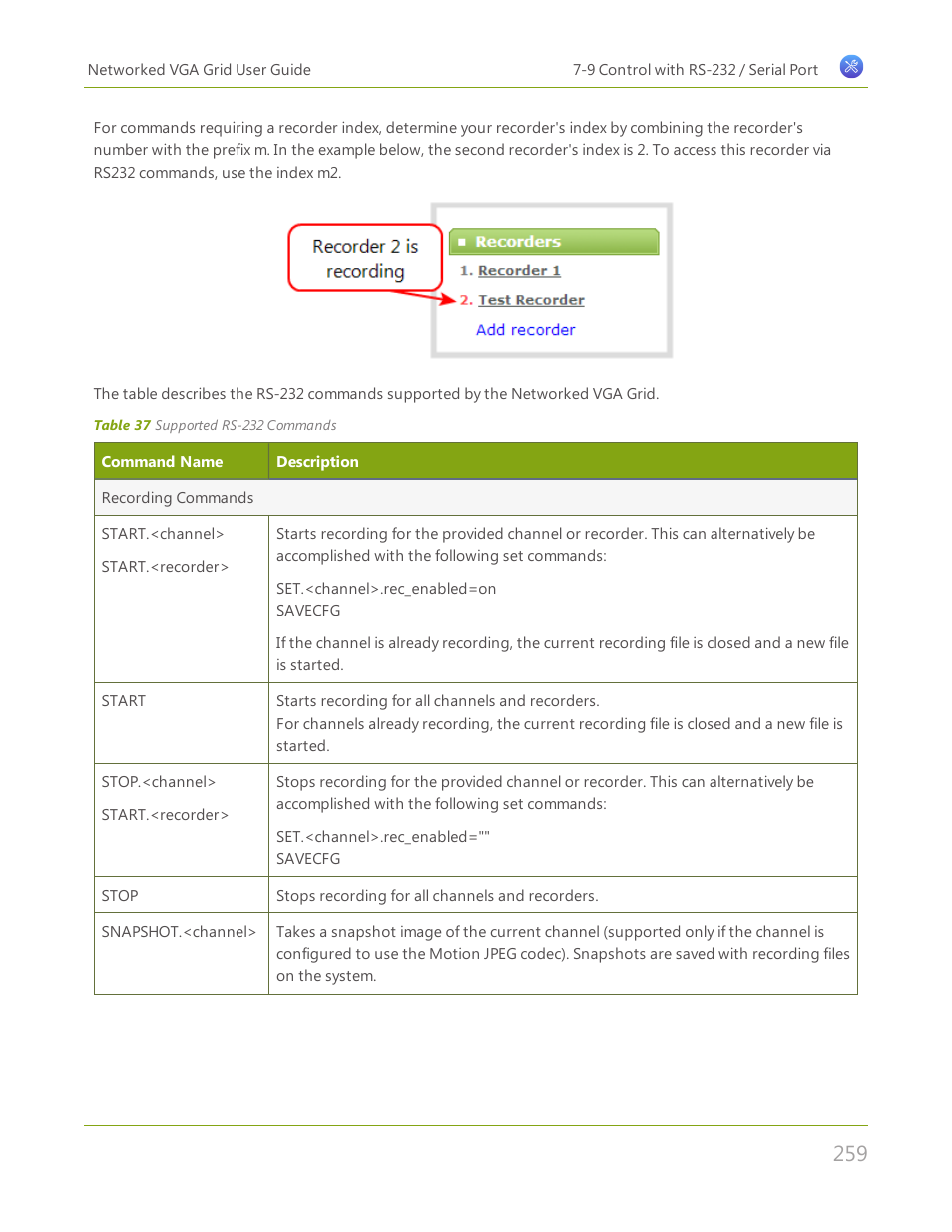 Epiphan Networked VGA Grid User Manual | Page 271 / 306