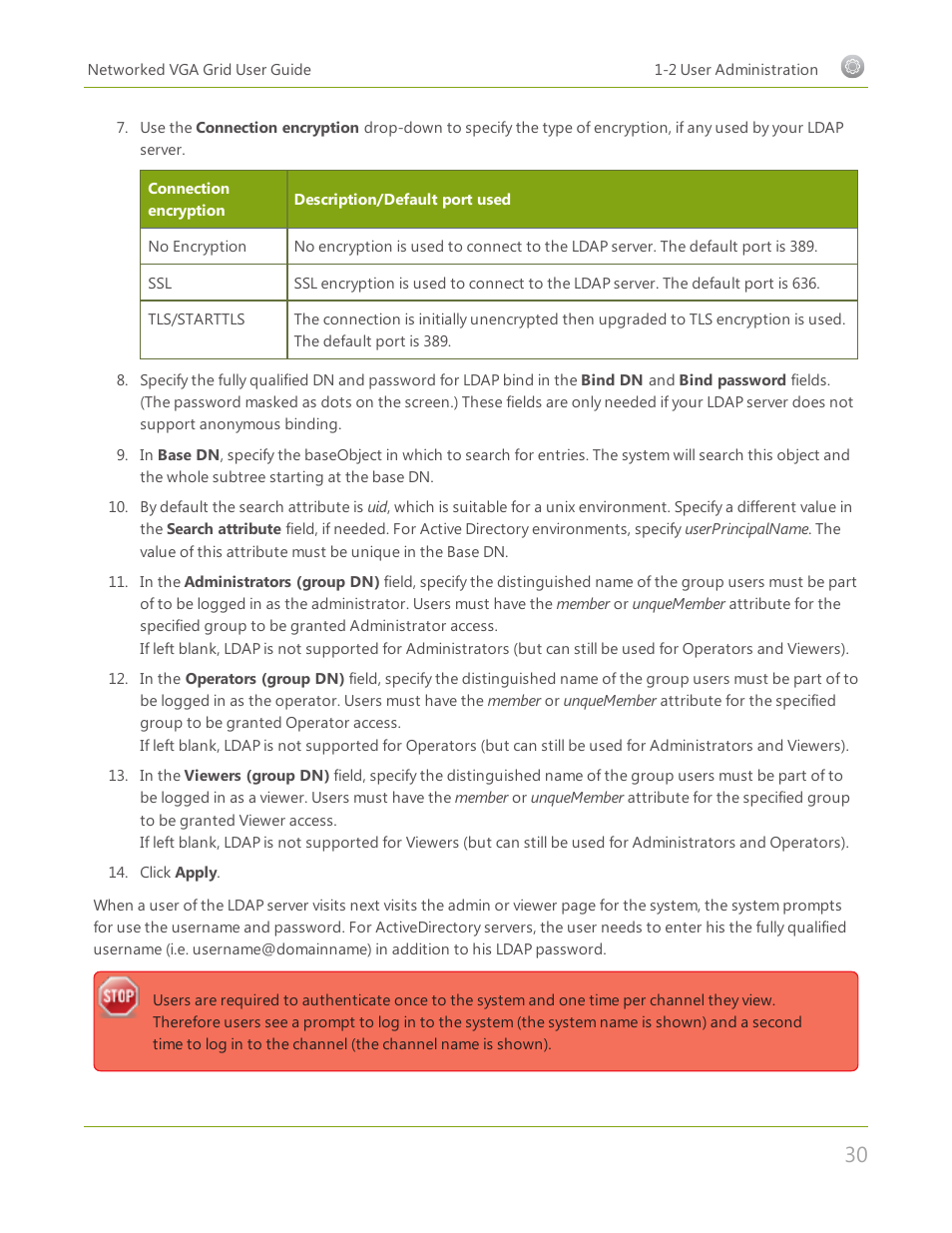 Epiphan Networked VGA Grid User Manual | Page 42 / 306