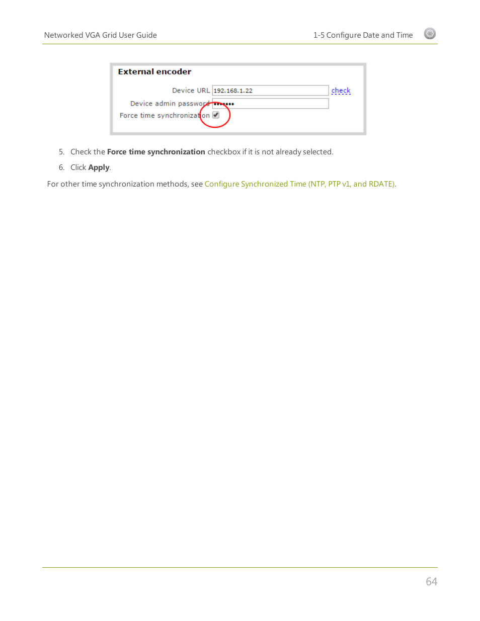 Epiphan Networked VGA Grid User Manual | Page 76 / 306