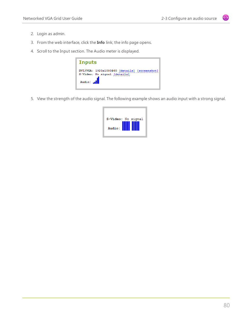 Epiphan Networked VGA Grid User Manual | Page 92 / 306