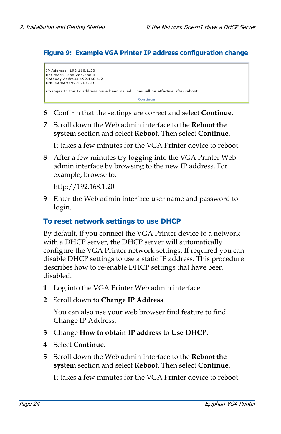 Epiphan VGA Printer User Manual | Page 24 / 86